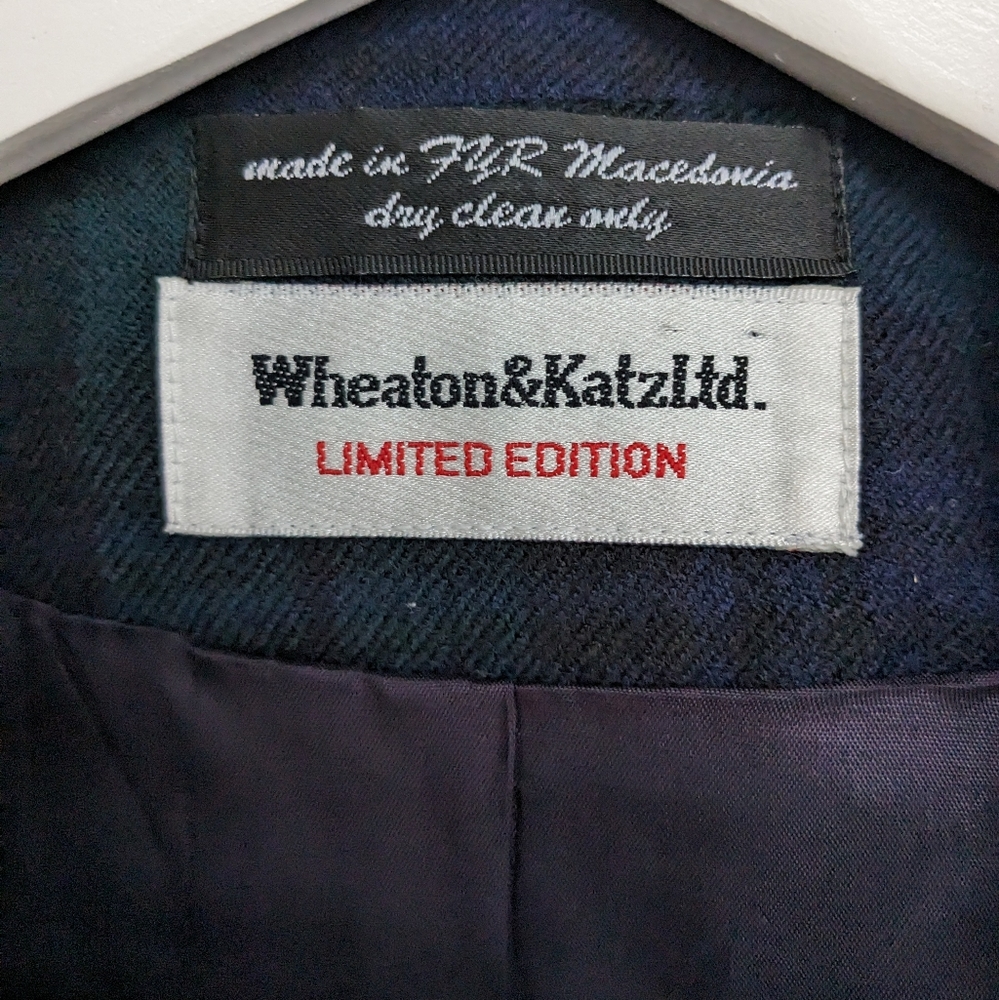 Gorgeous Tartan Plaid Blazer - vintage size 12 - Picture 2 of 14